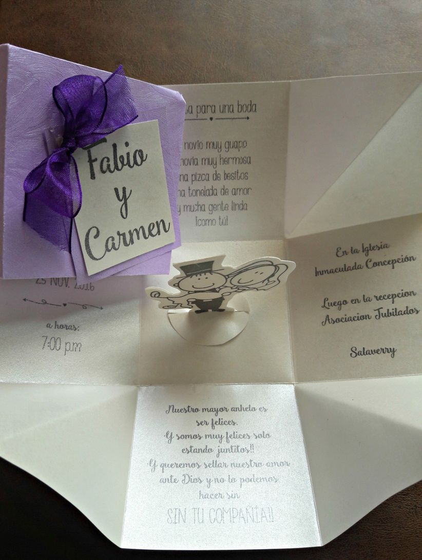 60 modelos de tarjetas de matrimonio: 6 claves para elegir ...