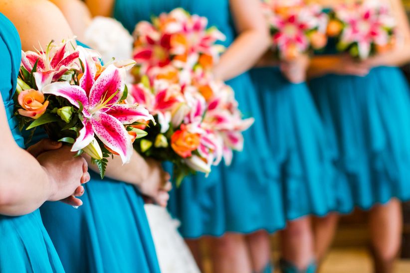 3 ideas para los bouquets  de tus damas de honor