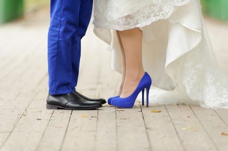 25 zapatos de novia azules: ¡déjate conquistar!