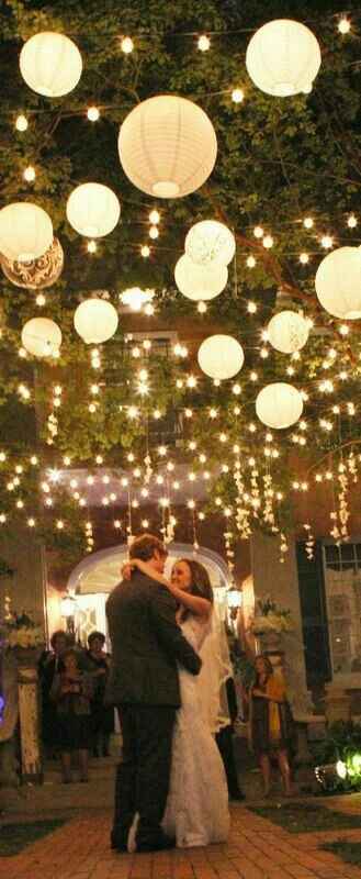 Donde están las novias romanticass q escogieron focos, luces, velas para su boda?? - 1