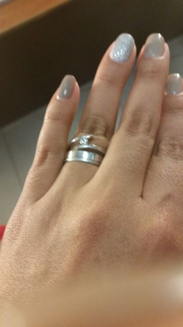 Cómo usar el anillo de compromiso el día de tu boda - 1