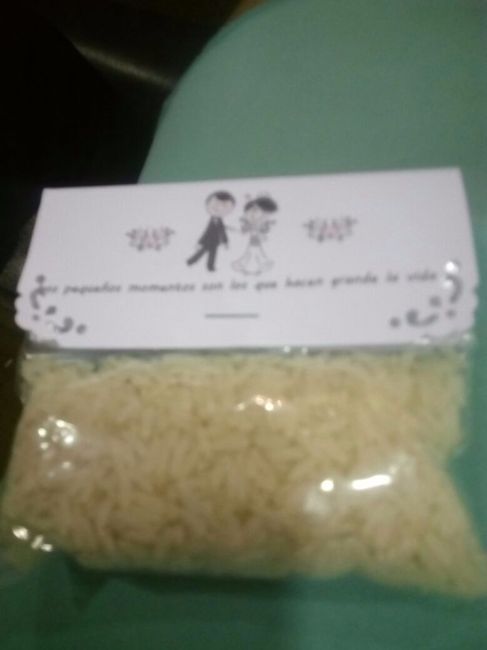 Bolsitas de arroz 