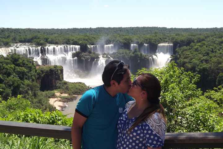 En Foz De Iguazú!! 