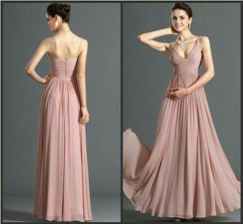 [damas de honor] : vestido rosa cuarzo - 4