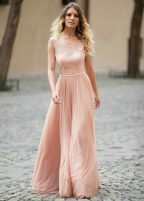 [damas de honor] : vestido rosa cuarzo - 11