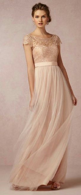 [damas de honor] : vestido rosa cuarzo - 12