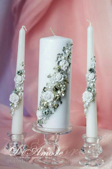 Decoración de velas clasico - elegante - ceremonia de la luz - 5
