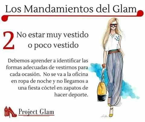 Los mandamientos del glam - 2