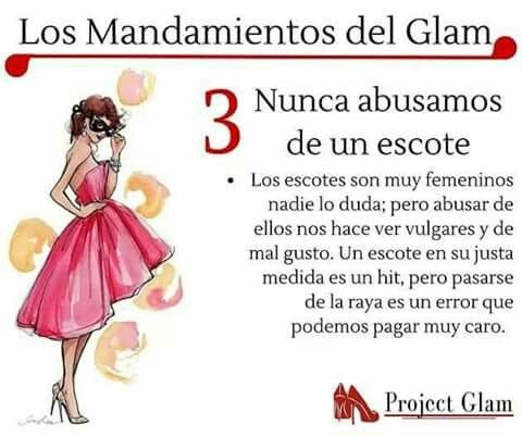 Los mandamientos del glam - 3