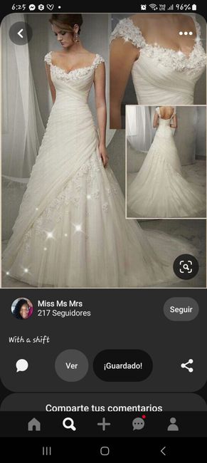 ¡Describe en 3 emojis tu vestido de novia! 4