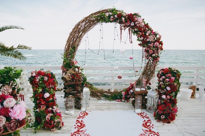 Especial matrimonios en la playa: Altares a orillas del mar 9