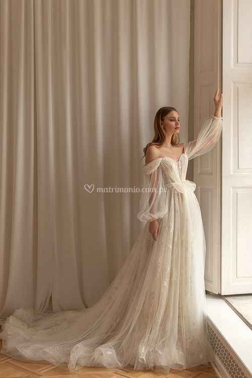 Por qué elegir el vestido de novia boho ivory?