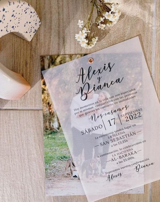 4 tipos de materiales para los partes de matrimonio 1