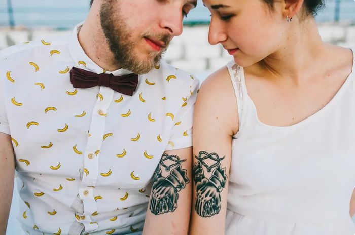 Pareja con tatuajes: ¿Qué se vean o esconderlos? 1