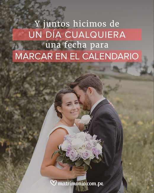 ¡Comparte tu historia de amor y llévate la agenda de boda de Matrimonio.com.pe! 1