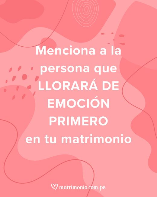 ¿Quién se emocionará más? 1