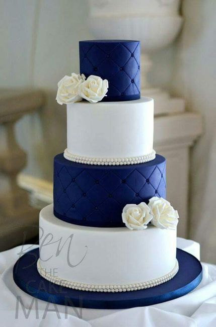 Una boda en tonos azul marino 9