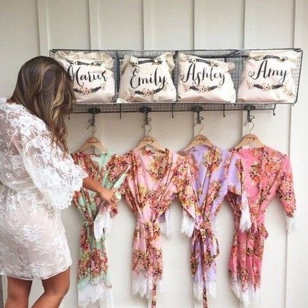 5 ideas para la batas de Novia y las Madrinas 💓 ¿Las usarás en tu boda? 4