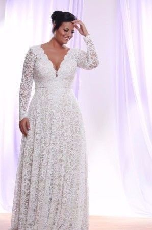 Vestidos para novia talla XXL 5