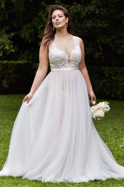 Vestidos para novia talla XXL 7