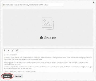 ¿Cómo poner mi web de matrimonio en 2 idiomas? 3