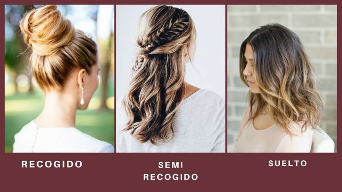 ¿Recogido, semirecogido o pelo suelto? 1