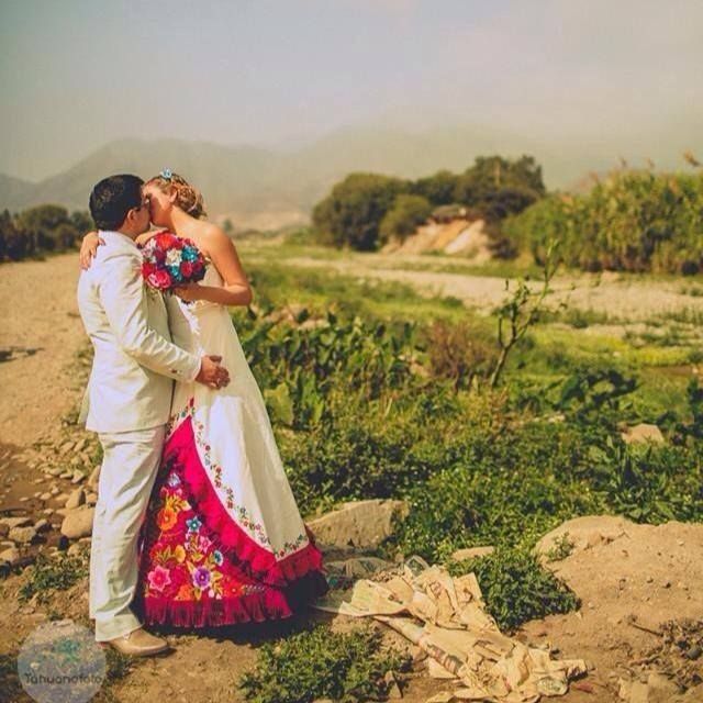 Vestido Estilo peruano