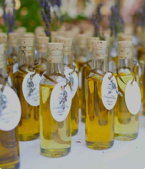 aceite de oliva para mi recuerdo de boda