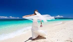 Vestido de novia para Playa