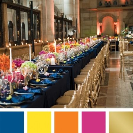 7 combinações de cores para o seu casamento 1