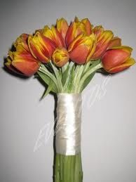 boquet de novia tulipanes