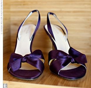 zapatos de novia color morado