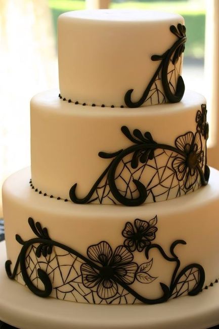 torta de matrimonio, torta con encaje, torta de boda