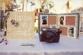 scrapbook boda, foto y libro de firma boda