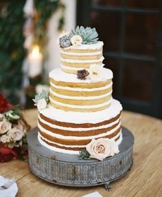 torta de matrimonio, naked cake, boda