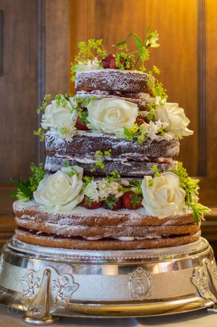 torta de matrimonio, naked cake, boda