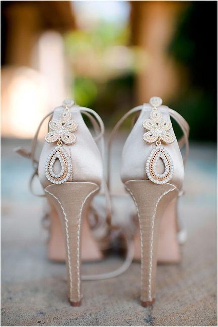 zapato, novia, princesa, moda