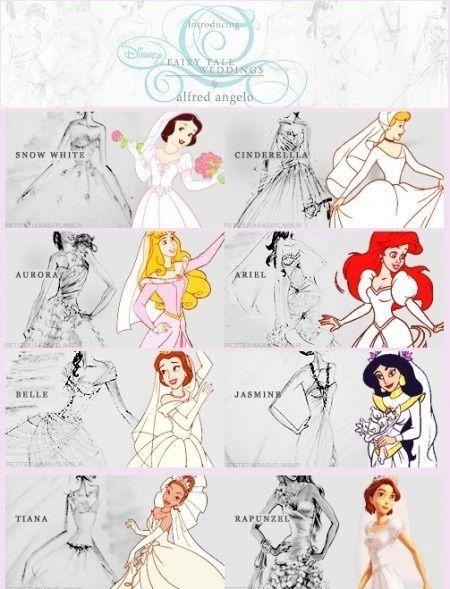 Vestidos princesas Disney