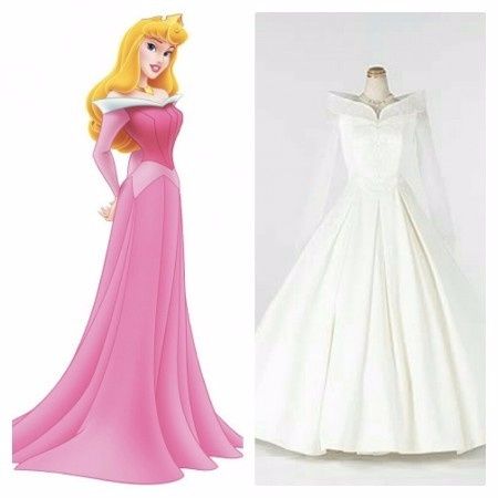 5. Vestidos de novia inspirado en las Princesas Disney