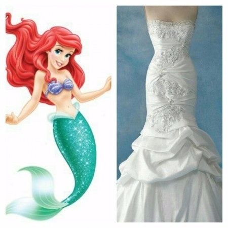 9. Vestidos de novia inspirado en las Princesas Disney