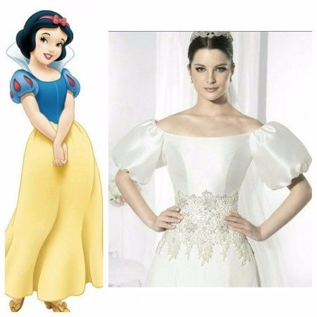 12. Vestidos de novia inspirado en las Princesas Disney