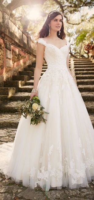 2. Vestido de novia clásica