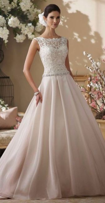 3. Vestido de novia clásica