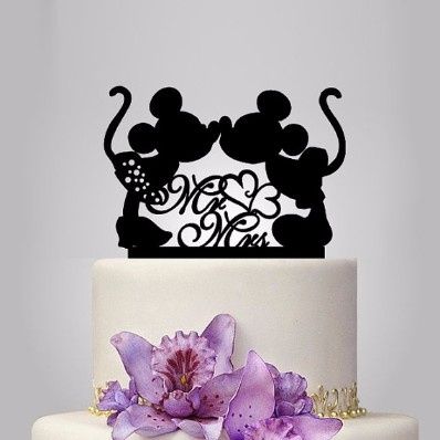 4. Muñecos de torta Disney