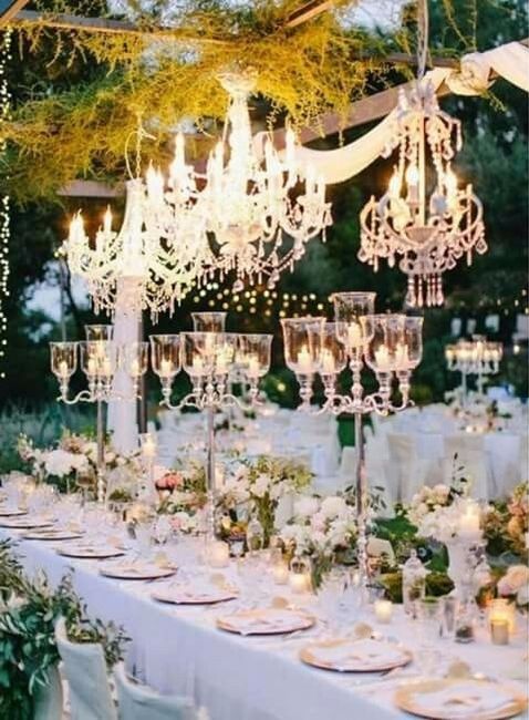 6. Decoración de matrimonio elegante