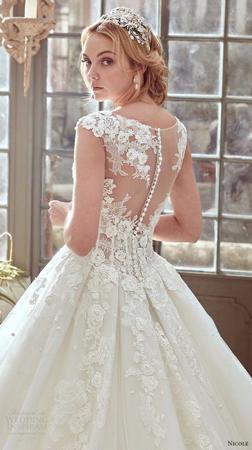 7 beautiful backs for wedding dresses of 2017 - Wedding fashion - Forum ...