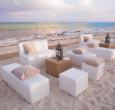2. Sala lounge de matrimonio en la playa