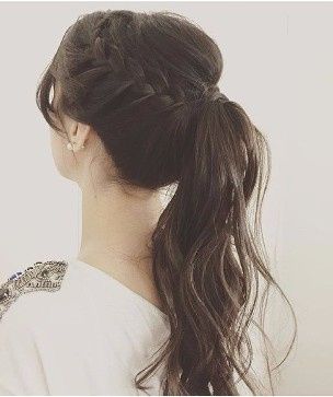 Nothing to do with ... this bridal hairstyle 5