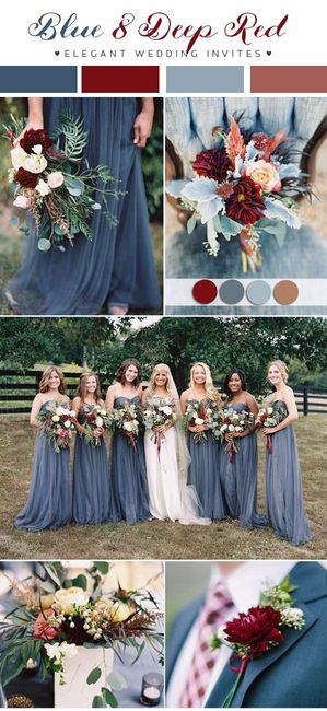 10 paletas de color para tu boda 2018. ¿Cuál te gusta? 6