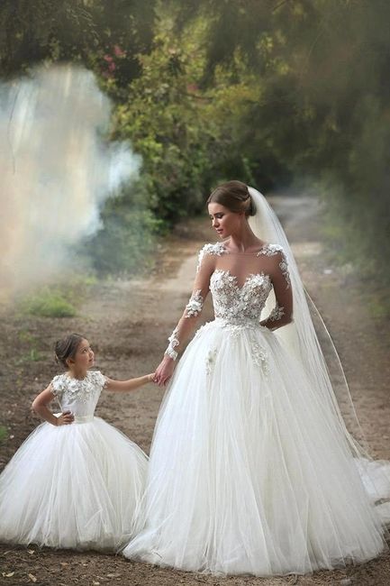 Vestidos de novia ¡Mamá e hija!